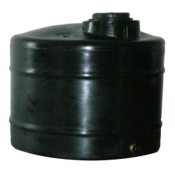 ΔΕΞΑΜΕΝΗ ΜΑΥΡΗ 1000LT ΚΑΤΑΚΟΡΥΦΗ ΚΥΛΙΝΔΡΙΚΗ