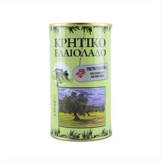ΔΟΧΕΙΟ ΛΑΔΙΟΥ 250ml ΣΤΡΟΓΓΥΛΟ