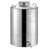 ΔΟΧΕΙΟ ΙΝΟΧ 125LT ΜΕ ΒΙΔΩΤΟ ΚΑΠΑΚΙ METAL BOX