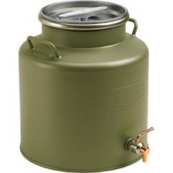 ΔΟΧΕΙΟ ΙΝΟΧ 20LT ΜΕ ΒΙΔΩΤΟ ΚΑΠΑΚΙ METAL BOX