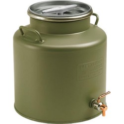 ΔΟΧΕΙΟ ΙΝΟΧ 25LT ΜΕ ΒΙΔΩΤΟ ΚΑΠΑΚΙ METAL BOX