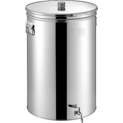 ΔΟΧΕΙΟ ΙΝΟΧ 135LT ΑΝΟΙΧΤΟΥ ΤΥΠΟΥ METAL BOX