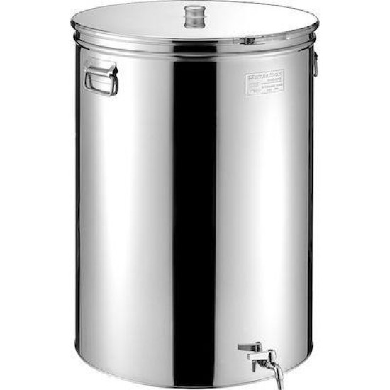 ΔΟΧΕΙΟ ΙΝΟΧ 200LT ΑΝΟΙΧΤΟΥ ΤΥΠΟΥ METAL BOX