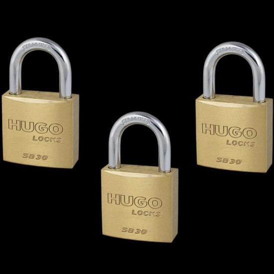 ΛΟΥΚΕΤΟ HUGO ΟΡΕΙΧΑΛΚΙΝΟ SB-30 3ΤΜΧ ΜΕ 4 ΚΛΕΙΔΙΑ 60286