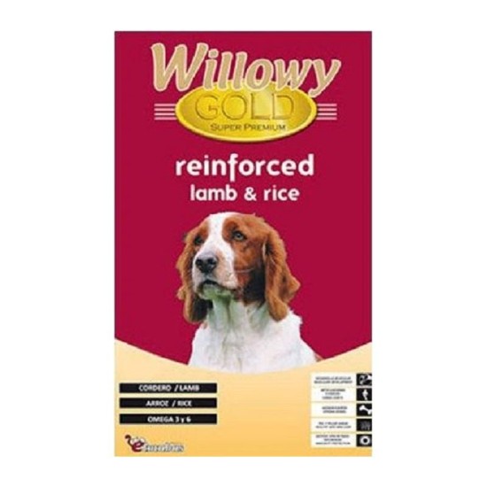 ΞΗΡΑ ΤΡΟΦΗ WILLOWY GOLD REINFORCED LAMB & RICE 15KG