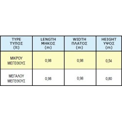 ΔΕΞΑΜΕΝΗ ΜΑΥΡΗ 1000LT ΤΕΤΡΑΓΩΝΗ