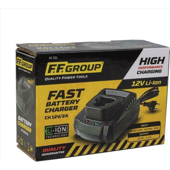 ΦΟΡΤΙΣΤΗΣ ΜΠΑΤΑΡΙΑΣ ΕΡΓΑΛΕΙΩΝ CH 12V/2A FFGROUP  41311