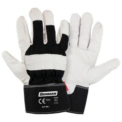 ΓΑΝΤΙΑ ΕΡΓΑΣΙΑΣ ΔΕΡΜΑΤΟΠΑΝΙΝΑ BENMAN 77284