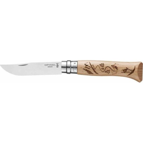 ΣΟΥΓΙΑΣ OPINEL INOX ΣΚΙ ΣΤΟ ΒΟΥΝΟ Νο8