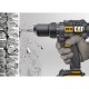 CAT SET ΔΡΑΠΑΝΟΚΑΤΣΑΒΙΔΟ ΚΡΟΥΣΤΙΚΟ LI-ION 18V 2X2Ah DX12