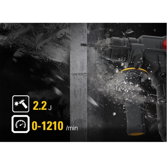 CAT SET ΔΡΑΠΑΝΟ ΠΕΡΙΣΤΡΟΦΙΚΟ ΠΙΣΤΟΛΕΤΟ 2.2J LI-ION 18V 2X4Ah DX21