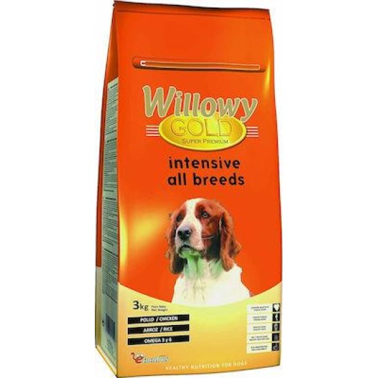 ΞΗΡΑ ΤΡΟΦΗ WILLOWY GOLD HIGH ACTIVITY 15KG