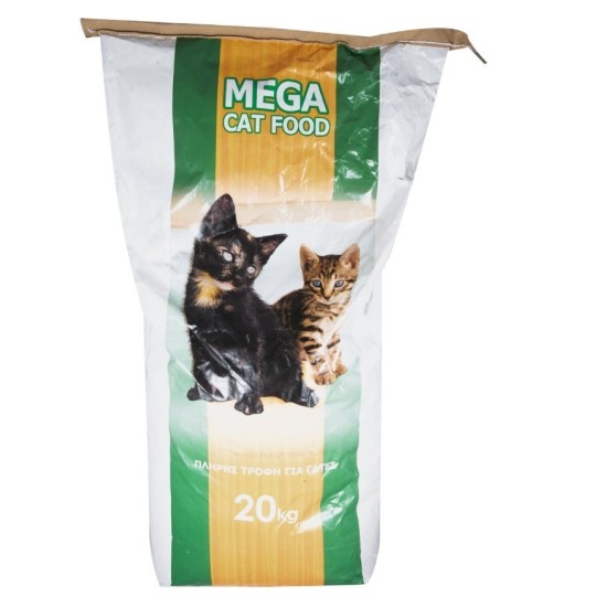 ΓΑΤΟΤΡΟΦΗ MEGA CAT ΨΑΡΙ MIX 20KG