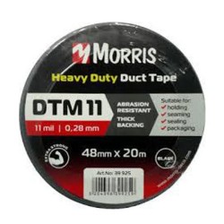 ΤΑΙΝΙΑ ΥΦΑΣΜΑΤΙΝΗ ΜΑΥΡΗ MORRIS 48mmX20m  39925
