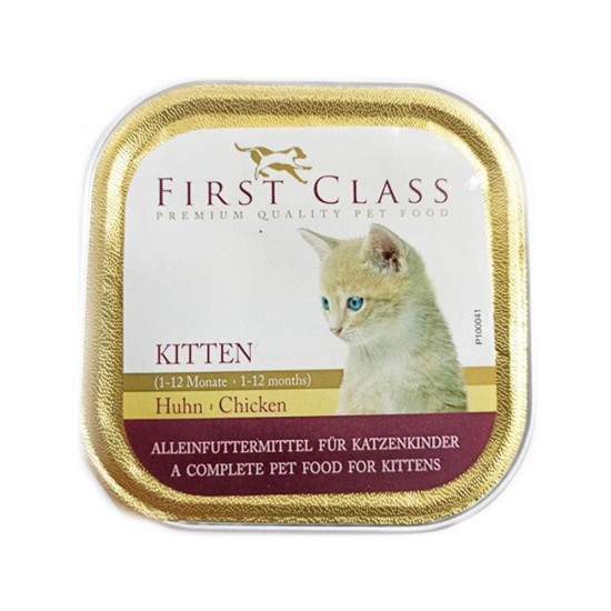 FIRST CLASS ΠΑΤΕ KITTEN ΚΟΤΟΠΟΥΛΟ 100gr